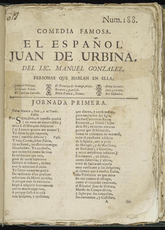 El español Juan de Urbina :