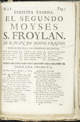 El segundo Moysés S. Froylán :