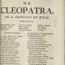 Los aspides de Cleopatra /