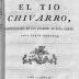 Saynete, intitulado El tio Chivarro,