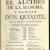 Comedia nueva: El Alcides de la Mancha, y famoso don Quixote. /