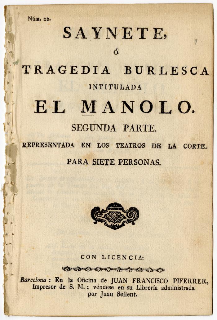 OBER_cruz_mano_1726_a.jpg;Saynete, ó tragedia burlesca intitulada El Manolo. Segunda parte :