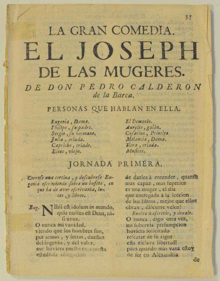 El Joseph de las mujeres /
