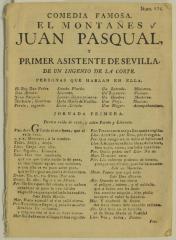 El montañes Juan Pasqual y primer asistente de Sevilla /