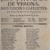 Los vandos de Verona, Montescos y Capeletes :