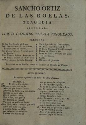 Sancho Ortiz de las Roelas, tragedia
