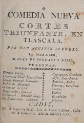 Cortés triunfante en Tlascala :