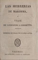 Las herrerías de Maremma, ó, Viaje de Leopoldo a Grosetto :