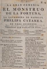 El monstruo de la fortuna, la lavandera de Nápoles, Phelipa Catanea :