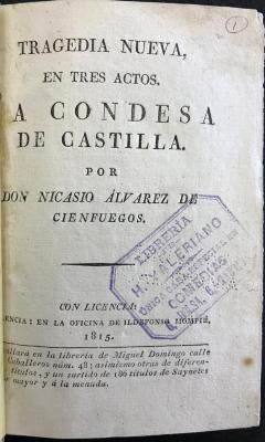 La condesa de Castilla :
