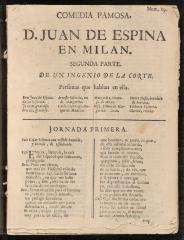 D. Juan de Espina en Milan :