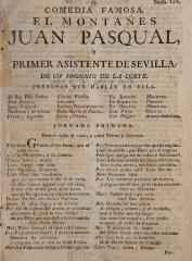 El montañes Juan Pasqual, y primer asistente de Sevilla :