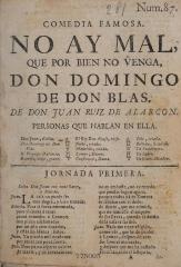 No ay mal que por bien no venga, Don Domingo de Don Blas :