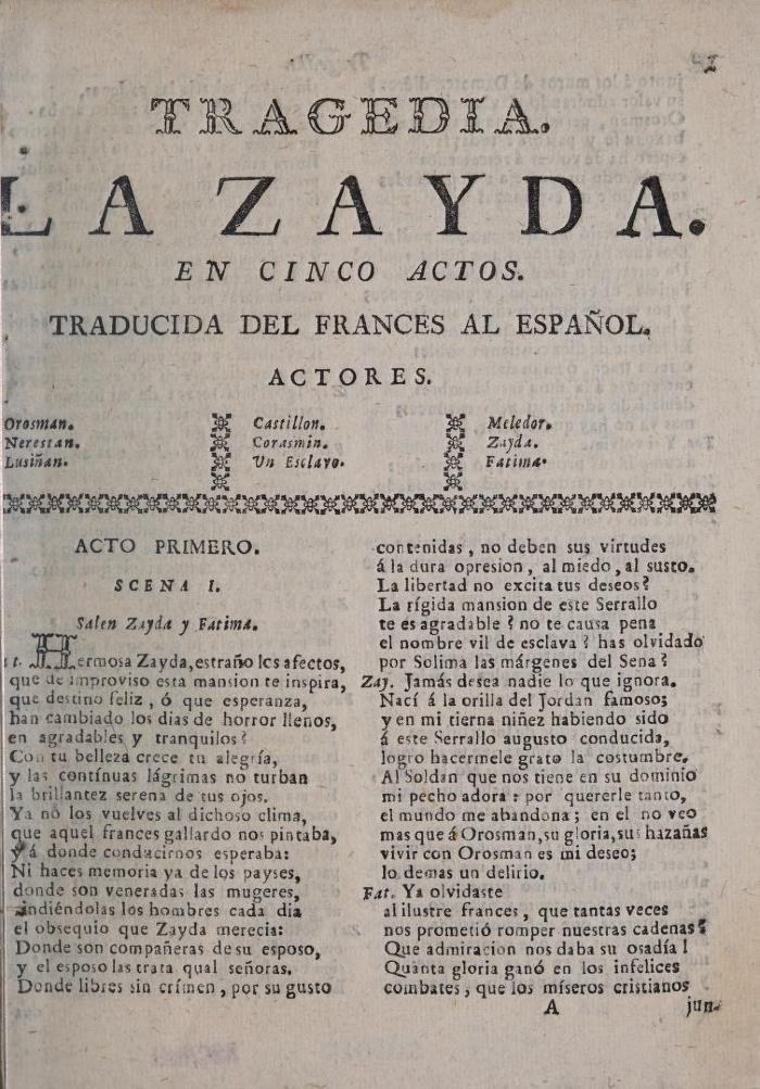 La Zayda :